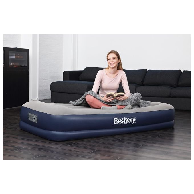 Bestway 67723 Materassino con Pompa Singolo 191x 97cm