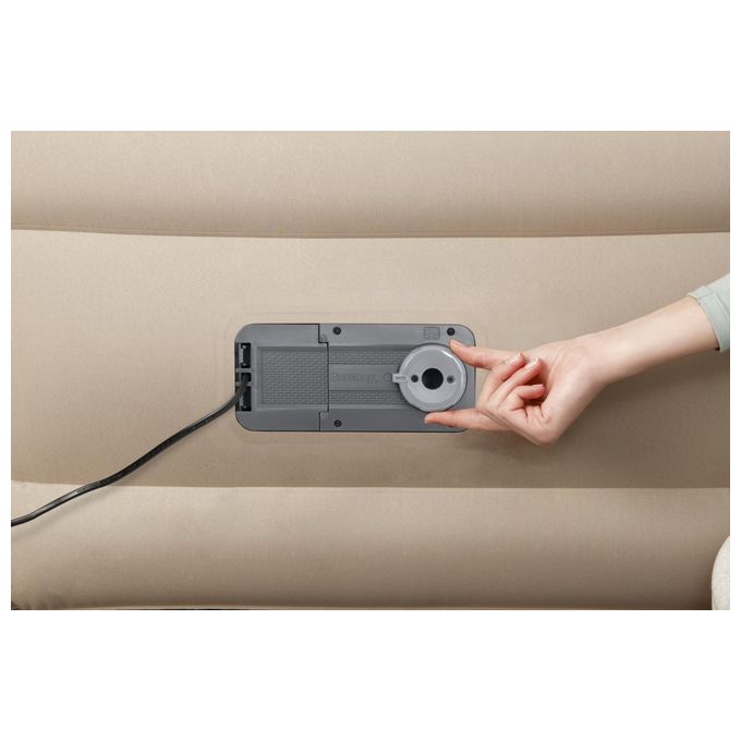 Bestway Fortech Materasso ad Aria Doppio Materasso Beige Unisex