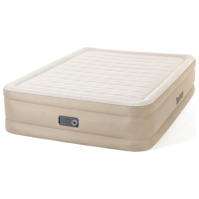 Bestway Fortech Materasso ad Aria Doppio Materasso Beige Unisex