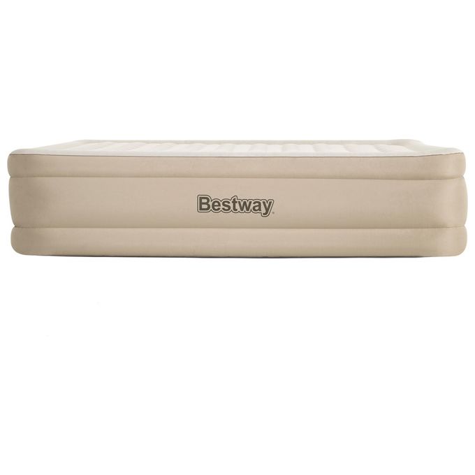 Bestway Fortech Materasso ad Aria Doppio Materasso Beige Unisex