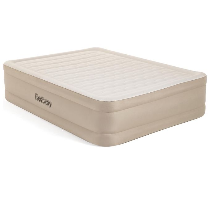Bestway Fortech Materasso ad Aria Doppio Materasso Beige Unisex