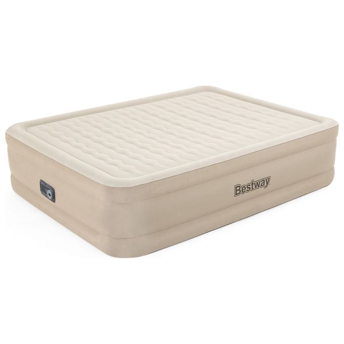 Bestway Fortech Materasso ad Aria Doppio Materasso Beige Unisex