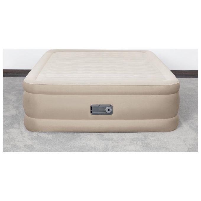 Bestway Fortech Materasso ad Aria Doppio Materasso Beige Unisex