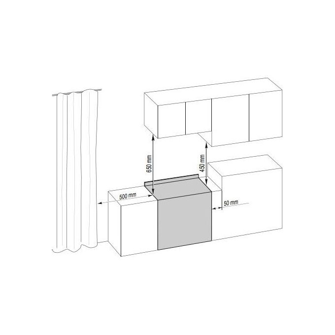 DeLonghi DGVX 96 ED Cucina a Gas con Forno a Gas Linea Design 5 Fuochi con Bruciatore Doppia Corona Classe energetica A 6 Funzioni 90x60 cm Acciaio Inox