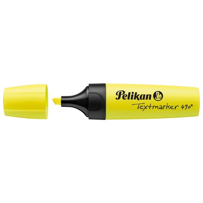 Pelikan Confezione 10 Evidenziatori Text Marker Giallo