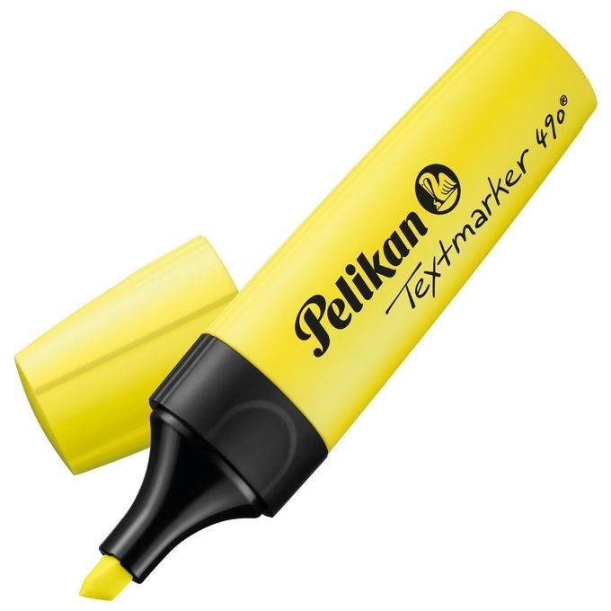 Pelikan Confezione 10 Evidenziatori Text Marker Giallo