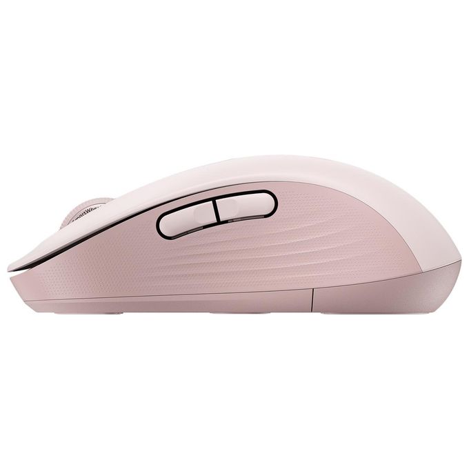 Logitech Signature M650 L Mouse Wireless Full Size Rosa