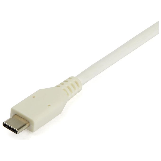 Startech.com Adattatore Usb-c Ethernet con Porta Usb 3.0 Aggiuntiva Bianco