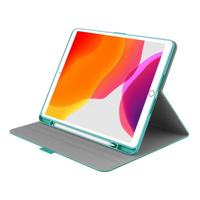 Cygnett CY3066TEKVI TekView Custodia iPad 10.2'' 2019 con Porta Apple Pencil colore Verde
