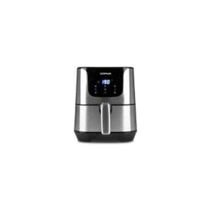 G3 Ferrari G10125 Friggisano - Friggitrice ad aria 3,5 L, 1500 W, 8 programmi preimpostati, Display digitale, Tecnologia di circolazione dell'aria calda, Argento