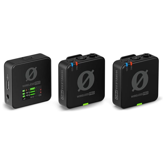 Rode Wireless PRO e' un Sistema di Microfoni Wireless
