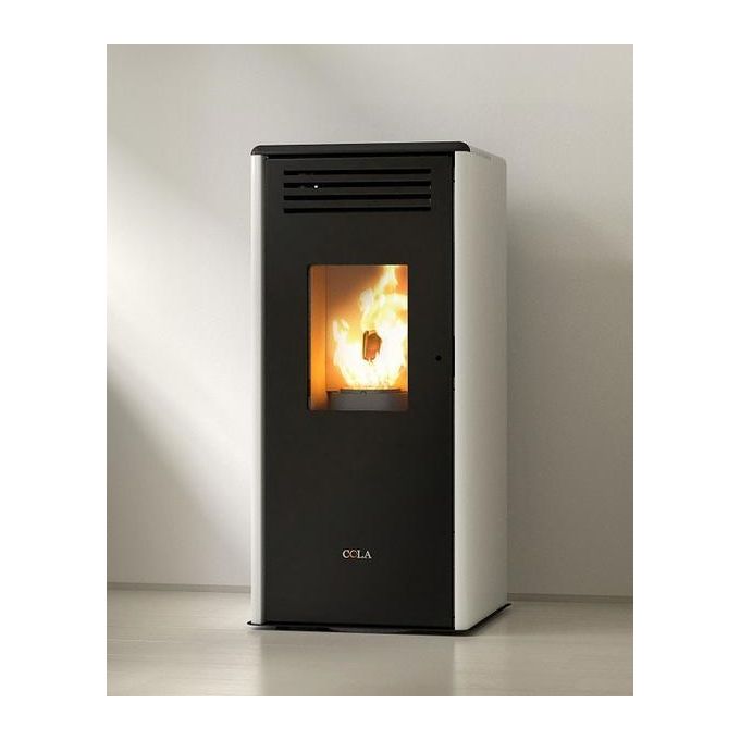 Cola Stufa a Pellet Smart Nera