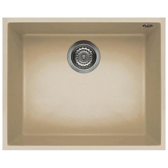 Elleci LKQ10595BSO Quadra 105 Lavello Keratek 1 Vasca 54 cm Champagne