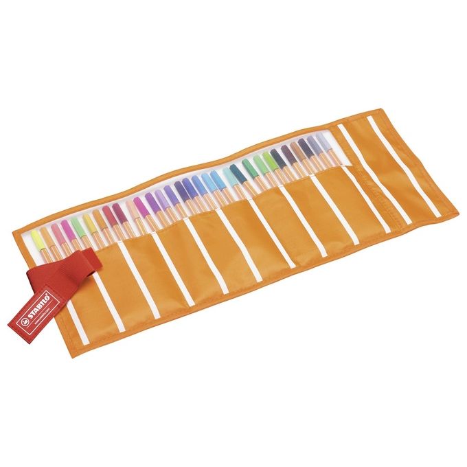 Fineliner - STABILO point 88 - Rollerset con 30 Colori assortiti