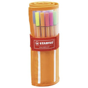 Fineliner - STABILO point 88 - Rollerset con 30 Colori assortiti