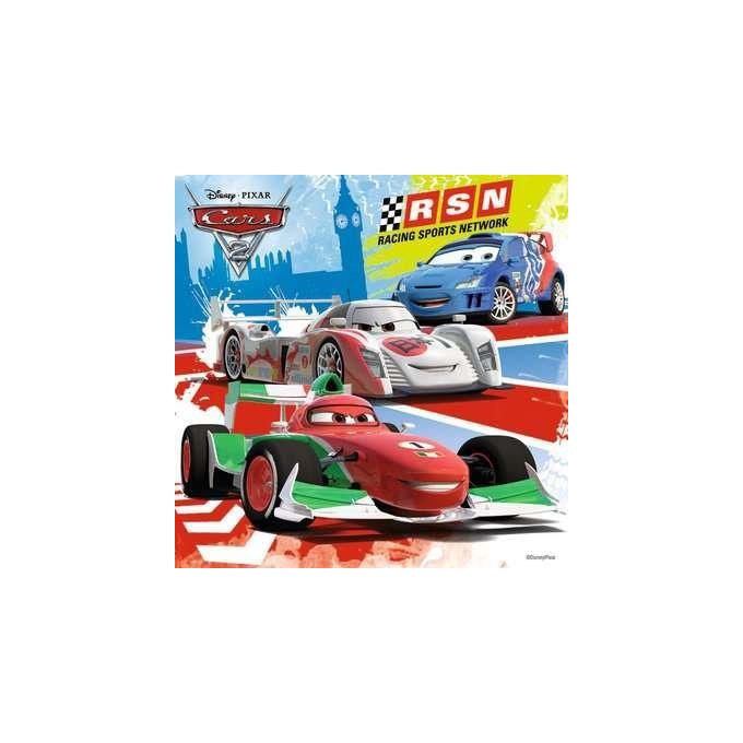Puzzle 3X49 Cars 2 Giro Mondo