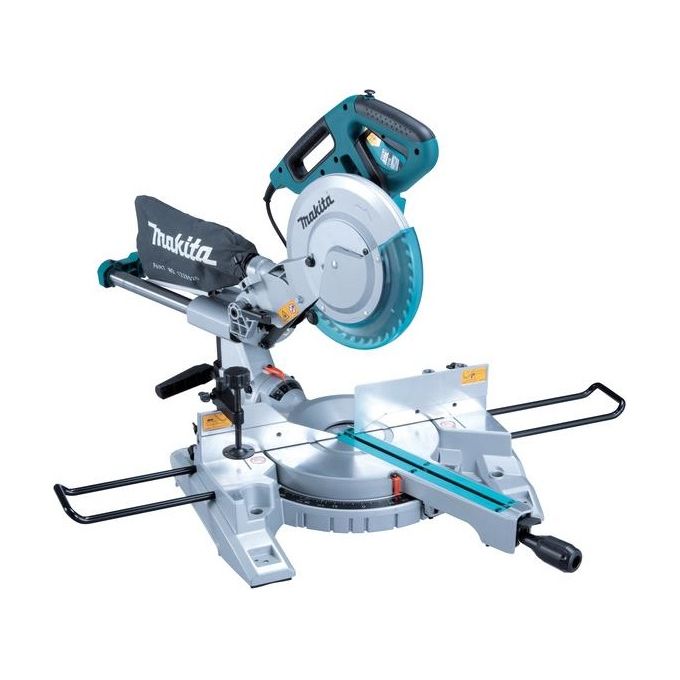 Makita troncatrice radiale ls1018ln con lama da 260 mm per tagli precisi e versatili in legno e materiali diversi