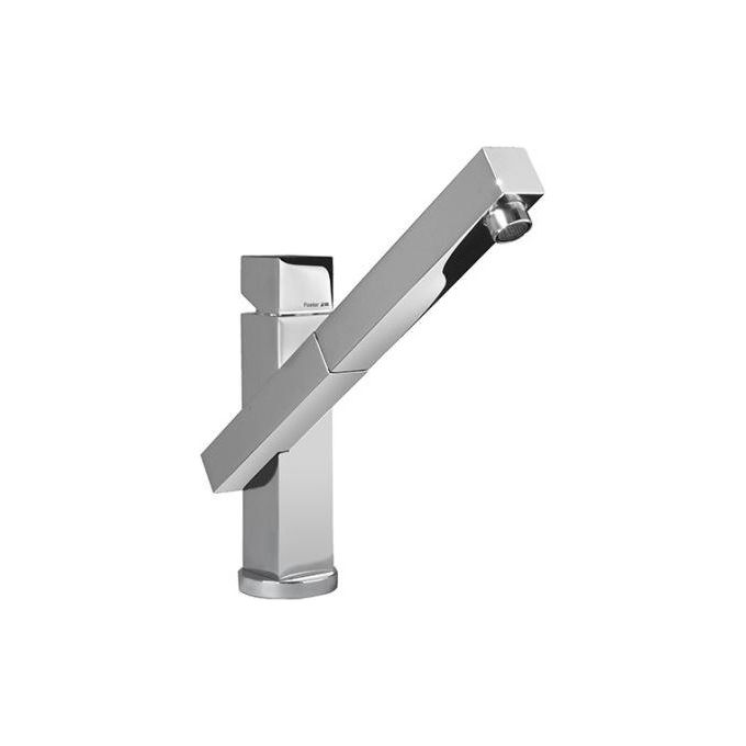 Foster 8427 020 Twix Plus Miscelatore monocomando  con canna girevole 120° e bocca estraibile Cromato