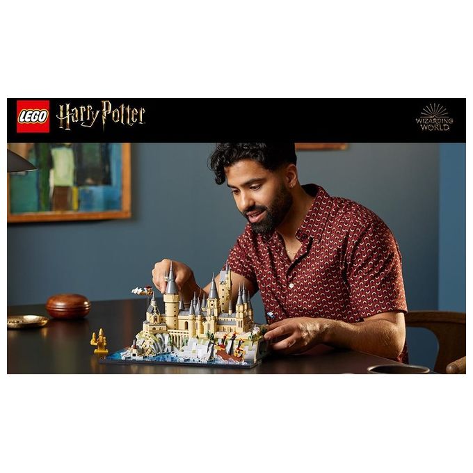 LEGO Harry Potter 76419 Castello e Parco di Hogwarts, Grande Set con Torre dell'Astronomia, Sala Grande e Camera dei Segreti
