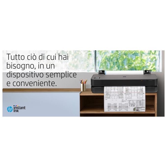 HP DesignJet T230 24-in Printer Stampante Grandi Formati
