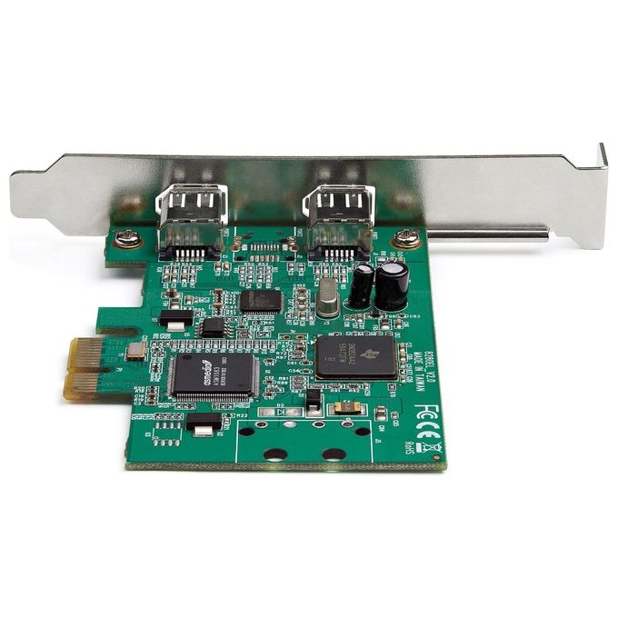 Startech Scheda Pci Express Firewire a 2 Porte Adattatore PCIe FireWire 1394a
