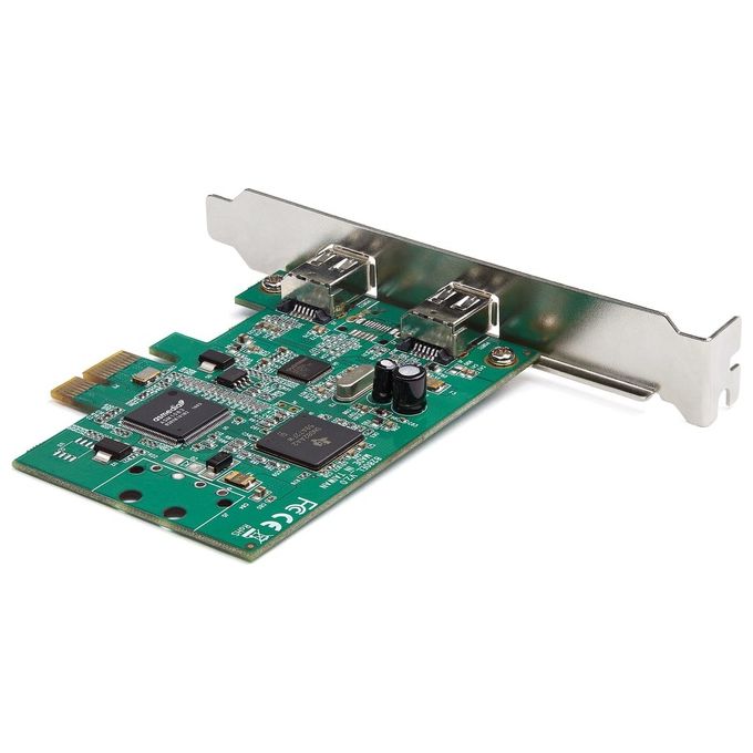Startech Scheda Pci Express Firewire a 2 Porte Adattatore PCIe FireWire 1394a
