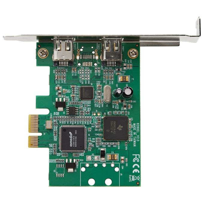 Startech Scheda Pci Express Firewire a 2 Porte Adattatore PCIe FireWire 1394a