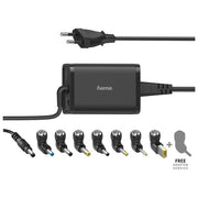 Hama Alimentatore per Notebook 19V-65W 7 Adattatori