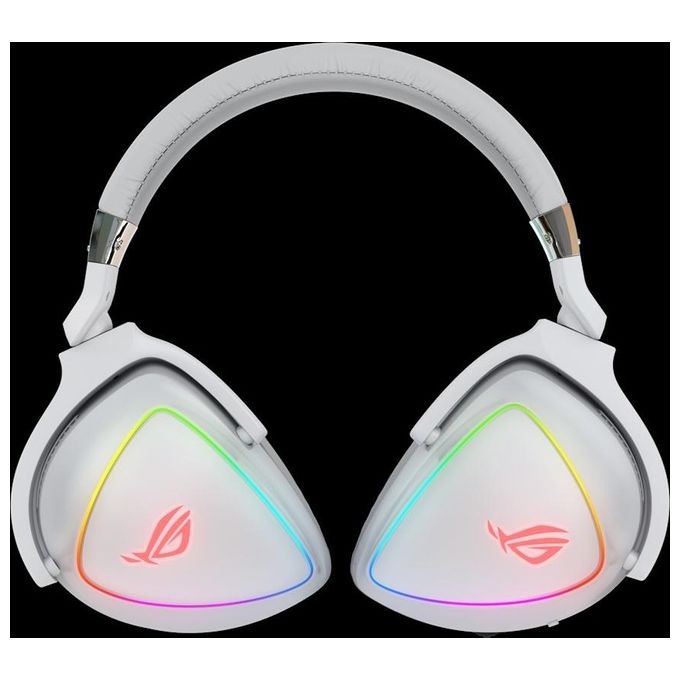 ASUS ROG Delta RGB Gaming Headset with Hi-Res ESS Quad-DAC, Circular RGB Lighting Effect and USB-C Connector for PCs, Consoles and Mobile Gaming