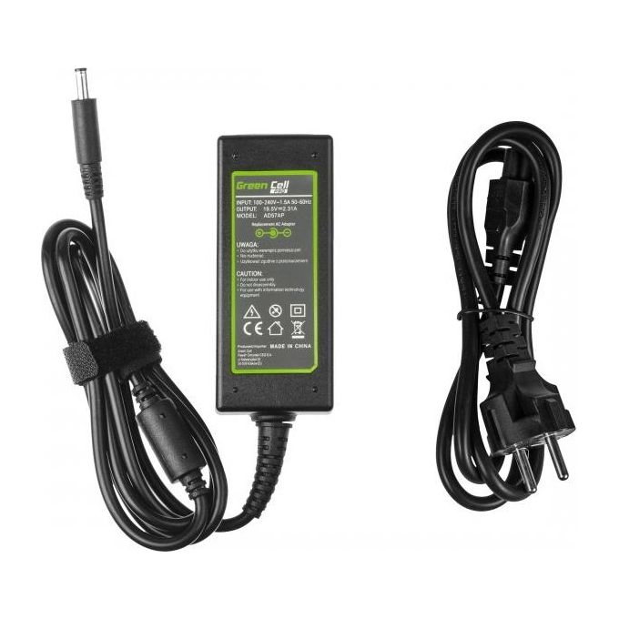 Green Cell Charger-Adapter 19.5V 2.31A 45W per Dell XPS