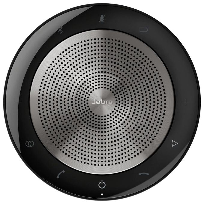Jabra Speak 750 Uc Vivavoce Universale Nero-Argento Usb-Bluetooth
