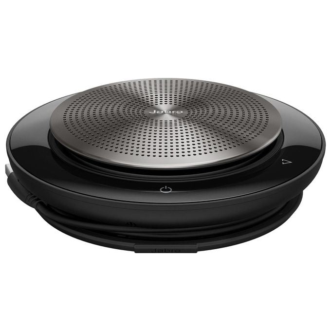 Jabra Speak 750 Uc Vivavoce Universale Nero-Argento Usb-Bluetooth