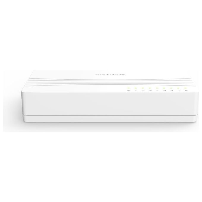 Hikvision Digital Technology Ds-3e0108d-e Switch di Rete Fast Ethernet 10-100 Bianco
