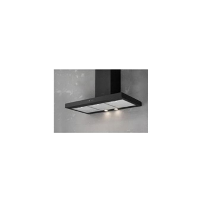 Silverline 3170 90 Cappa a Parete Aspirante Classe  energetica C 3 velocita' Portata 581m3-h 90cm Nero