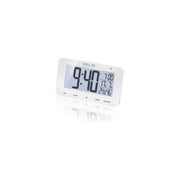 Explore Orologio Sveglia Rdc-1004 Radiocontrollato Calendario Temperatura-Umidita' Interna Bianco
