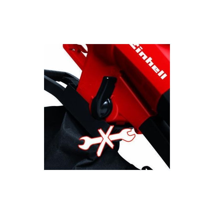 Einhell Soffiatore Aspiratore Elettrico GC-EL 2600 E Potenza 2600 W Capacita' Aspirazione Fino a 780 m³-h e Funzione Trituratore