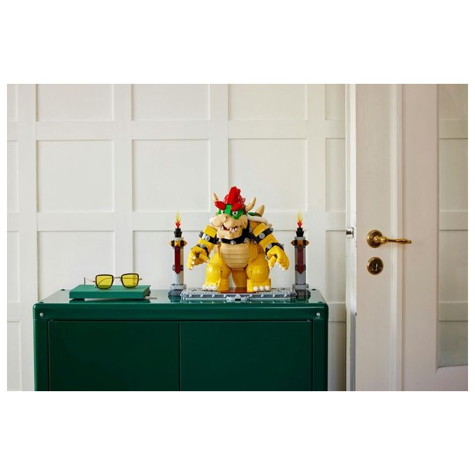 LEGO Super Mario 71411 Il Potente Bowser, Kit di Costruzioni per Adulti, Idee Regalo, Personaggio Snodabile 3D da Collezione