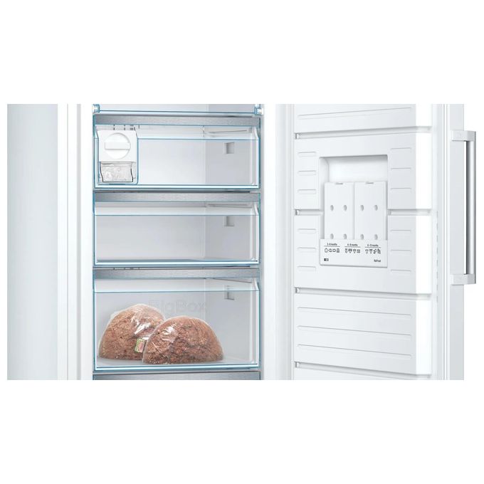Bosch serie 6 GSN54AWDV Congelatore libera installazione monoporta  328 Litri Classe D no frost 1760x700x780mm bianco