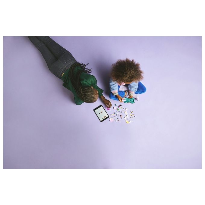 LEGO Friends Il Furgone dei Gelati di Heartlake City Giochi Creativi e Didattici per Bambine da 4 Anni con Camion Giocattolo 2 Mini Bamboline un Coniglietto Cibo e Accessori Set con Veicolo 42644
