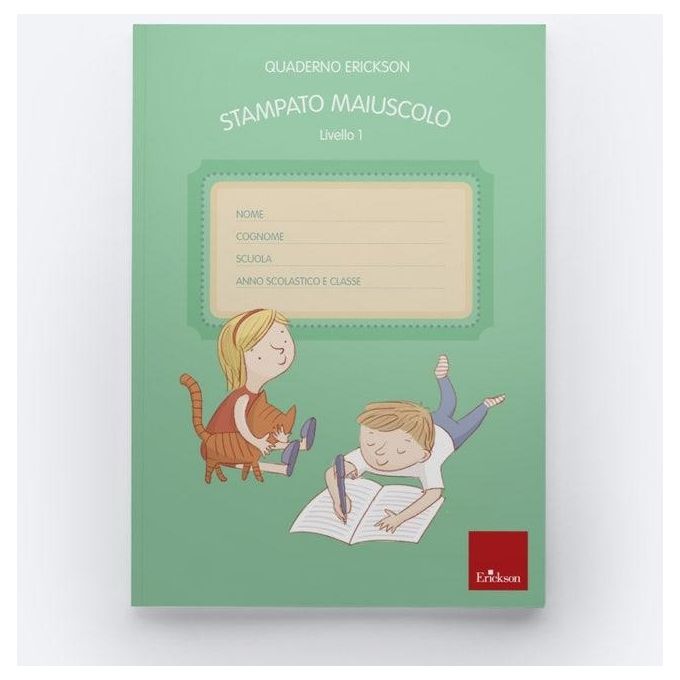 Erickson Quaderno - Stampato Maiuscolo