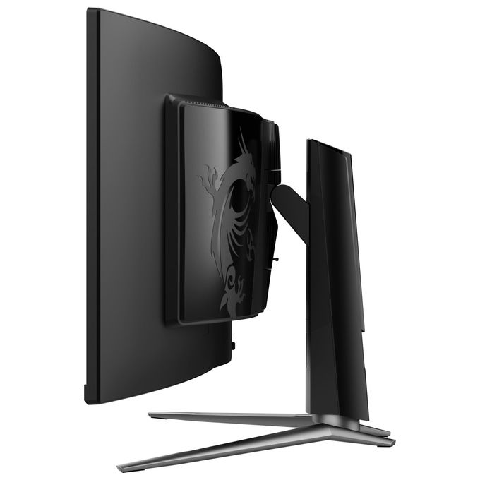 MSI MPG 491CQP QD-OLED Monitor Gaming Curvo 49'' OLED Quantum Dot DQHD (5120x1440) 144Hz - 003ms 99% DCI-P3 ΔE≤2 DisplayHDR True Black 400 KVM RGB DP 1.4a HDMI 2.1 USB Type-C