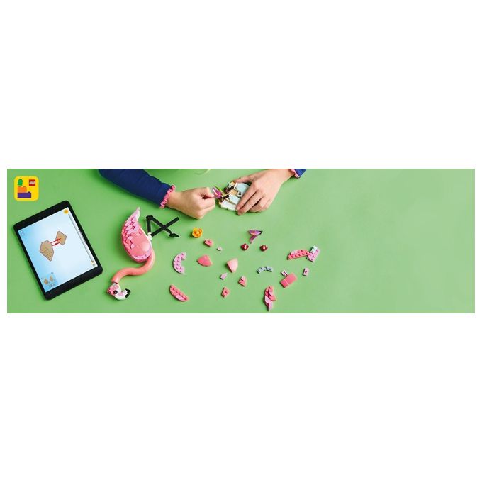 LEGO Creator 3 in 1 Animali Selvatici: Fenicottero Rosa Giocattolo - Si Trasforma in Uccello Cacatua o in Axolotl - Animali da Costruire per Bambini e Bambine da 8 Anni - Regalo di Compleanno 31170
