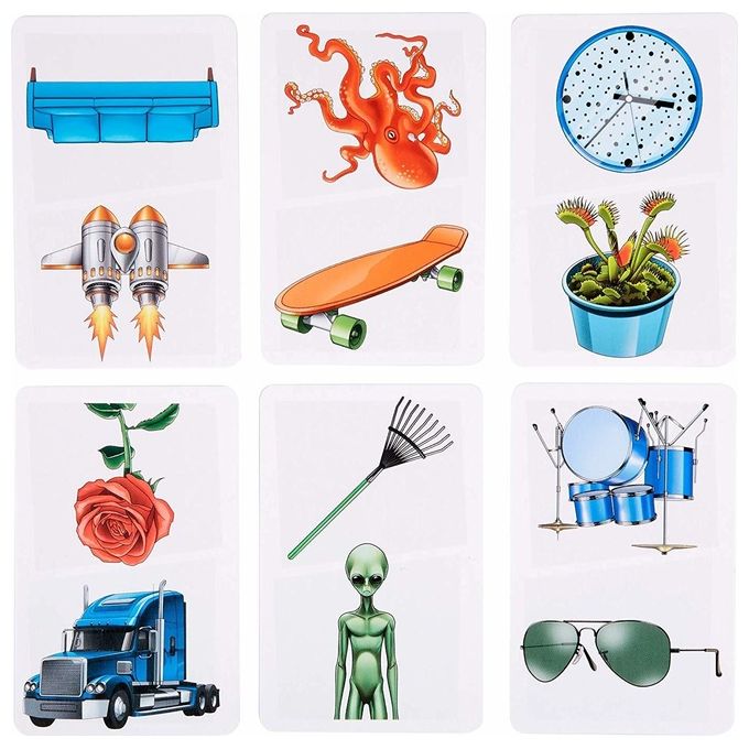 Mattel PIC Flip 110 Carte da Gioco da Abbinare fra Loro