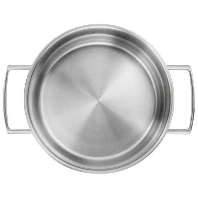 Zwilling Set di Pentole 5 Pezzi 4 Coperchi Adatto per Induzione Acciaio Inox Vitality