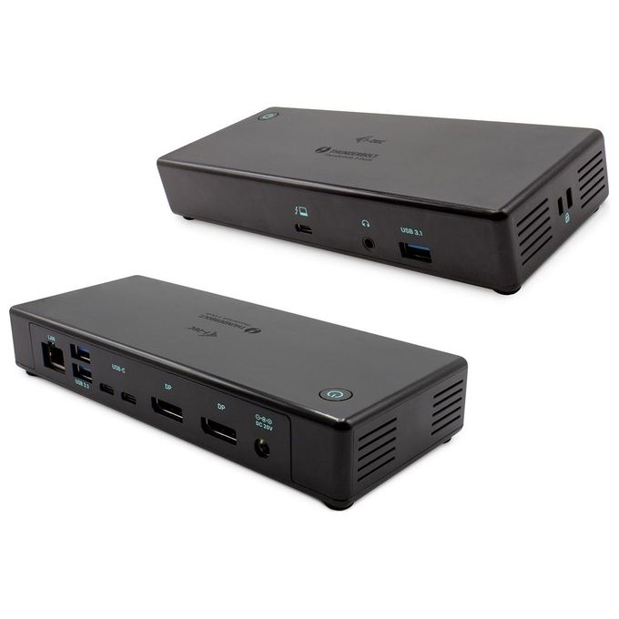 I-Tec TB3CDUALDPDOCKPDIT Thunderbolt3-Usb-C Dual Displayport 4K Docking Station con Power Delivery 85W