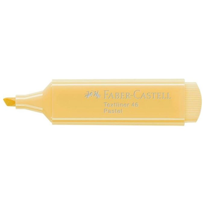 Faber Castell Confezione 10 Evidenziatori Text Pastel Giallo