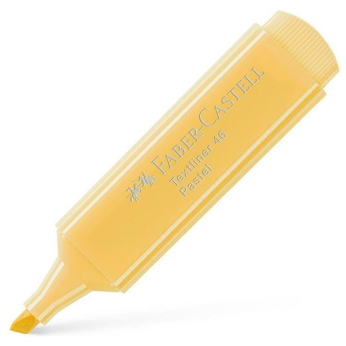 Faber Castell Confezione 10 Evidenziatori Text Pastel Giallo
