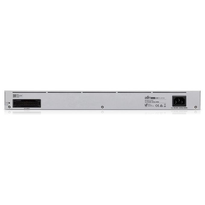 Ubiquiti Networks UniFi Pro 48-Port PoE Gestito L2-L3 Gigabit Ethernet 10-100-1000 Supporto Power over Ethernet 1U Argento