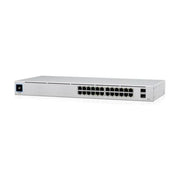 Ubiquiti UniFi USW-24-POE-EU Switch di Rete 24 Porte Gigabit PoE+ L2-L3 Gestito Argento