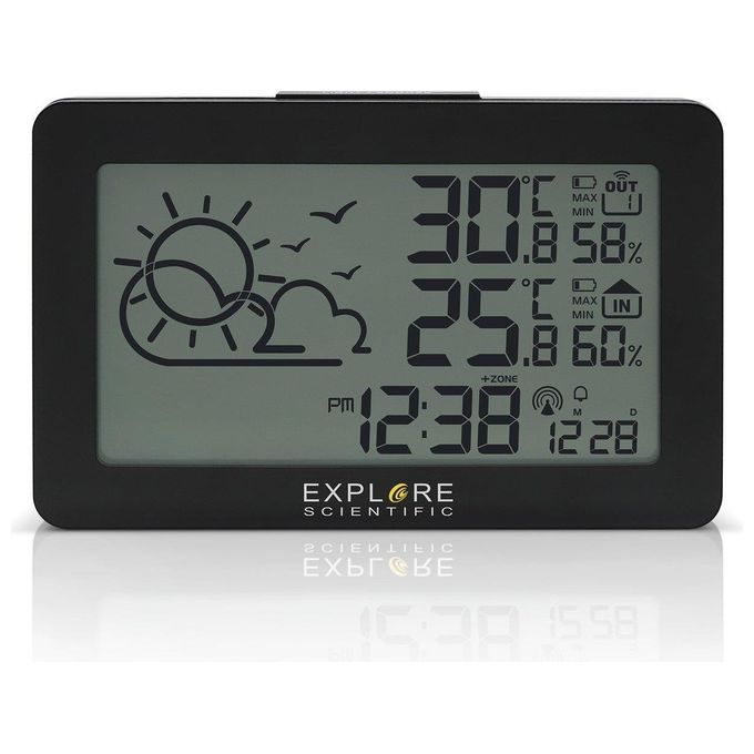 Explore Wsh-4002 Stazione Meteo Display Monocromatico Temperatura e Umidita' In-out